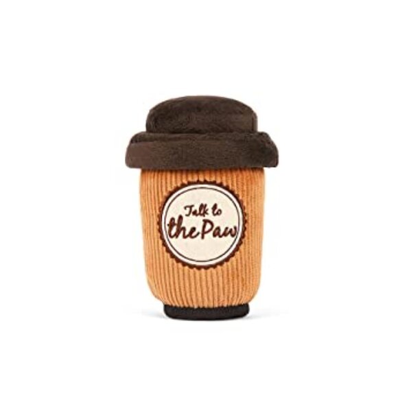 P.L.A.Y. - Doggo's Java Plush Dog Toy - w/Removeable Lid - Picture 4 of 4